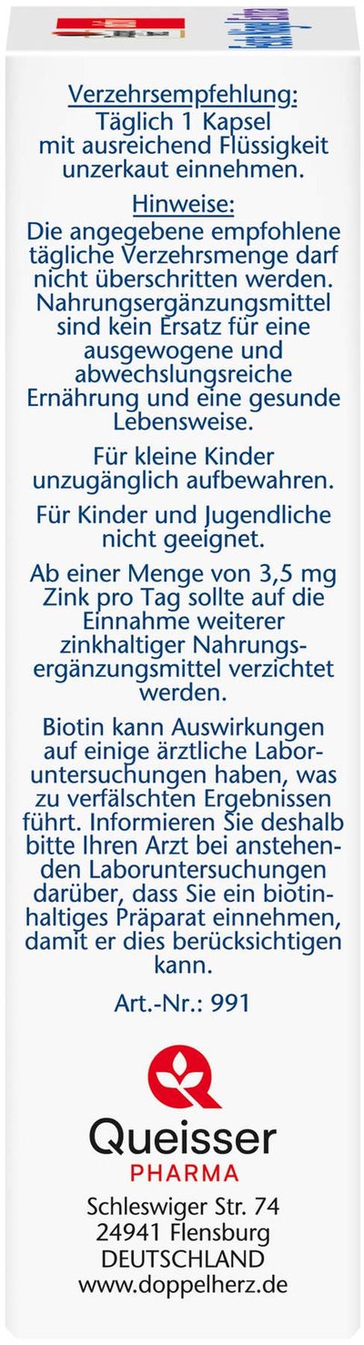 Doppelherz Aktiv Feste Nägel Extra Kapseln 30 Kapseln