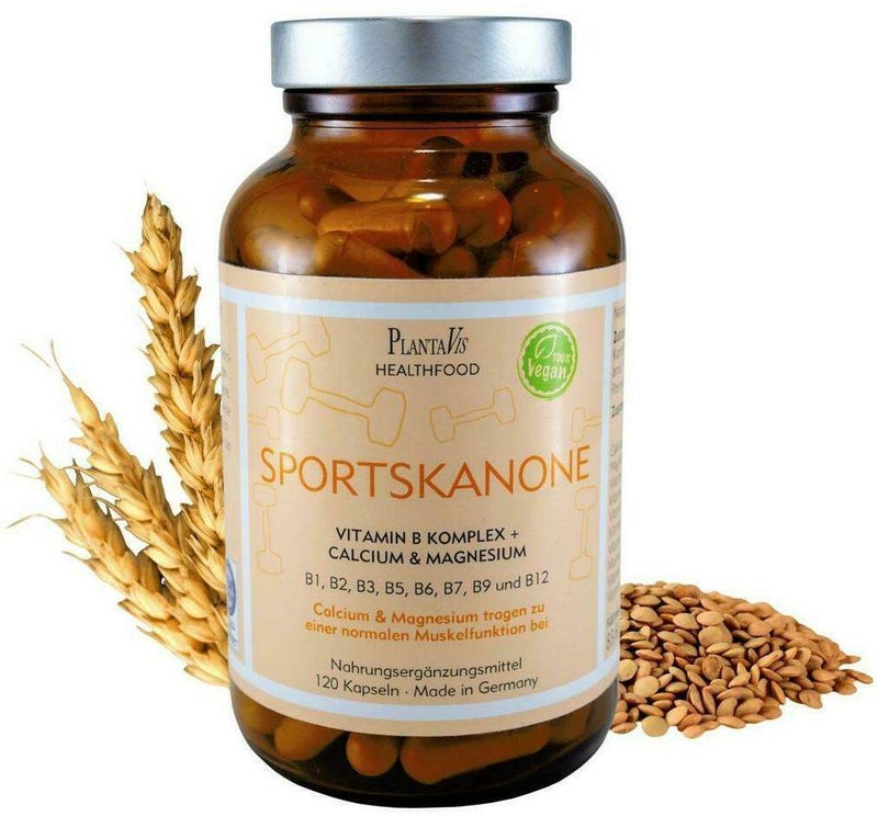 Sportskanone B-Komplex M.Magnesium & Calcium Kaps.