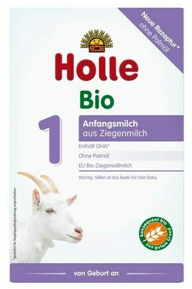 Holle Bio Anfangsmilch 1 auf Ziegenmilchbasis 400 G