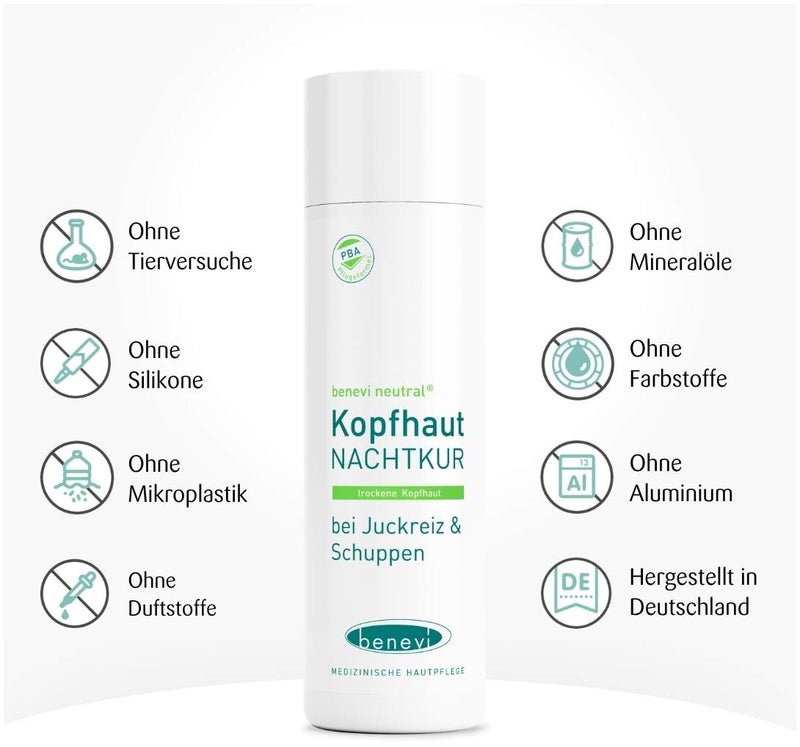 Benevi Neutral Kopfhaut Nachtkur Lotion 200 ml