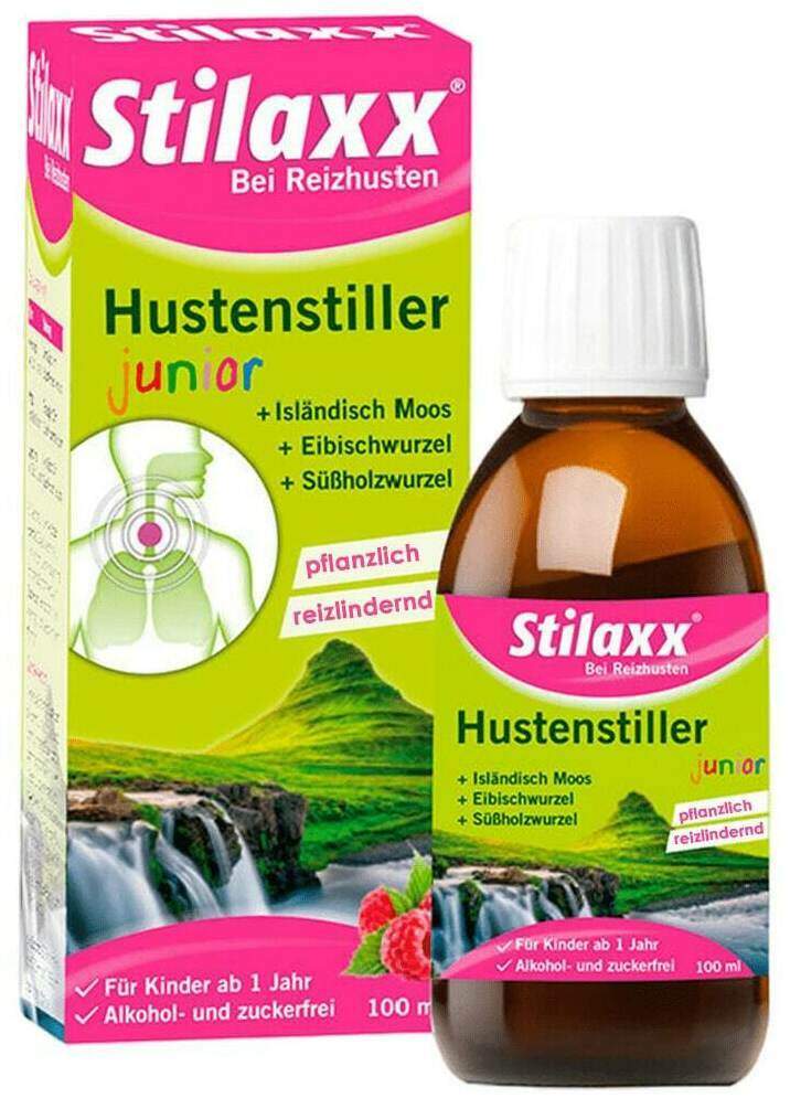 Stilaxx Hustenstiller Isländisch Moos Junior 100 ml Sirup