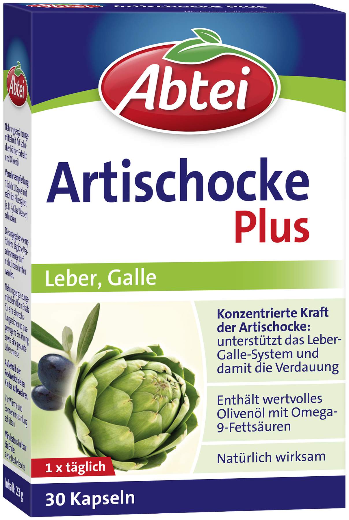 Abtei Artischocke Plus Kapseln Tf 30 Stück