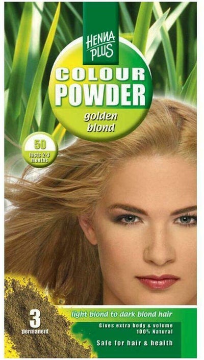Hennaplus Colour Powder Gold 50 100 G Pulver