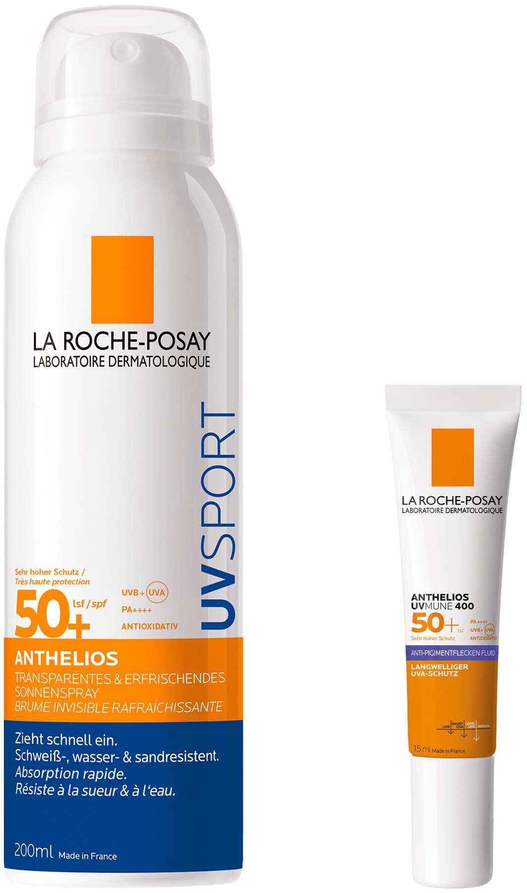 La Roche Posay Anthelios Pro Sport Mist LSF 50+ 200 ml + gratis La Roche Posay Anthelios Anti-Pigment Fluid 15 ml