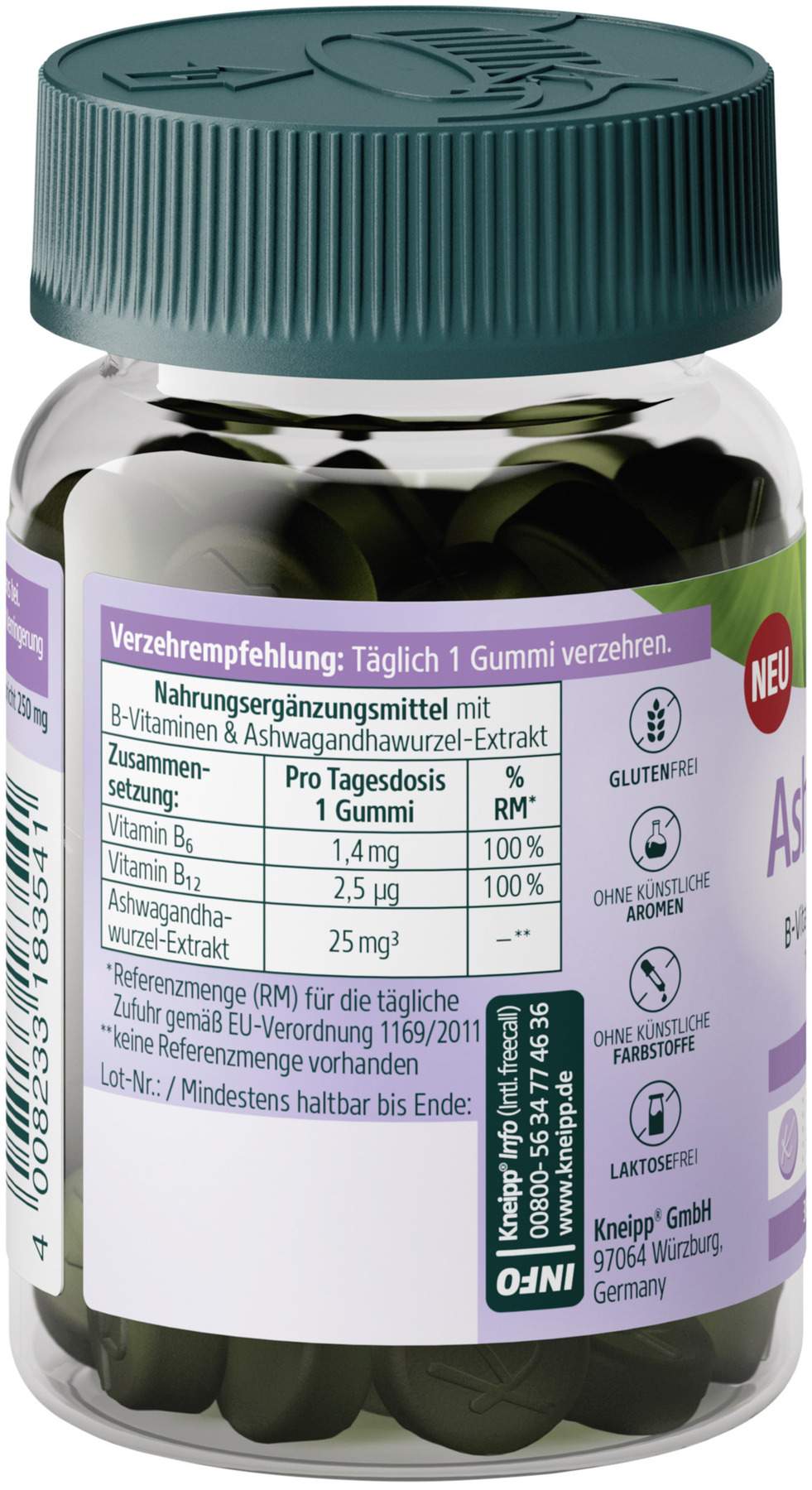 Kneipp Ashwagandha Gummies 30 Stück