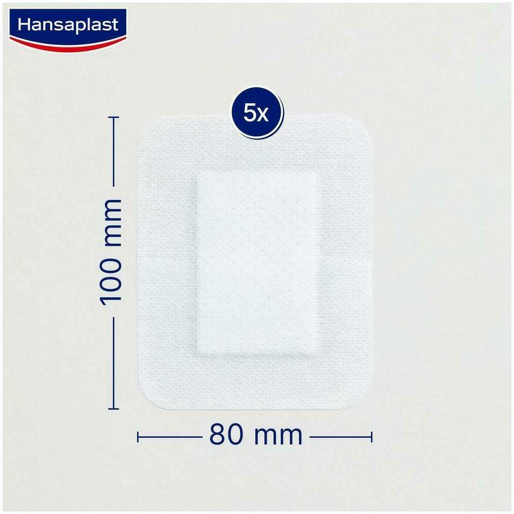 Hansaplast Ultra Sensitive Wundpflaster XXL 8 x 10 cm
