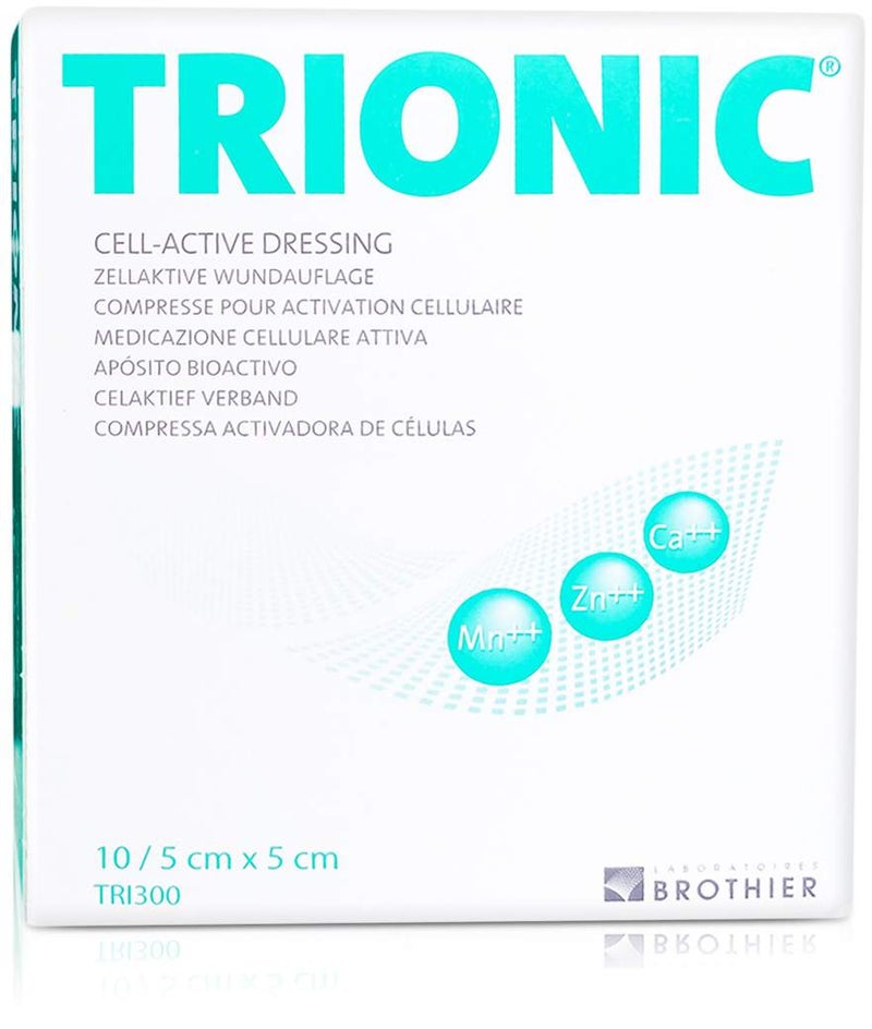 Trionic Wundauflage 5 X 5 cm 10 Kompressen