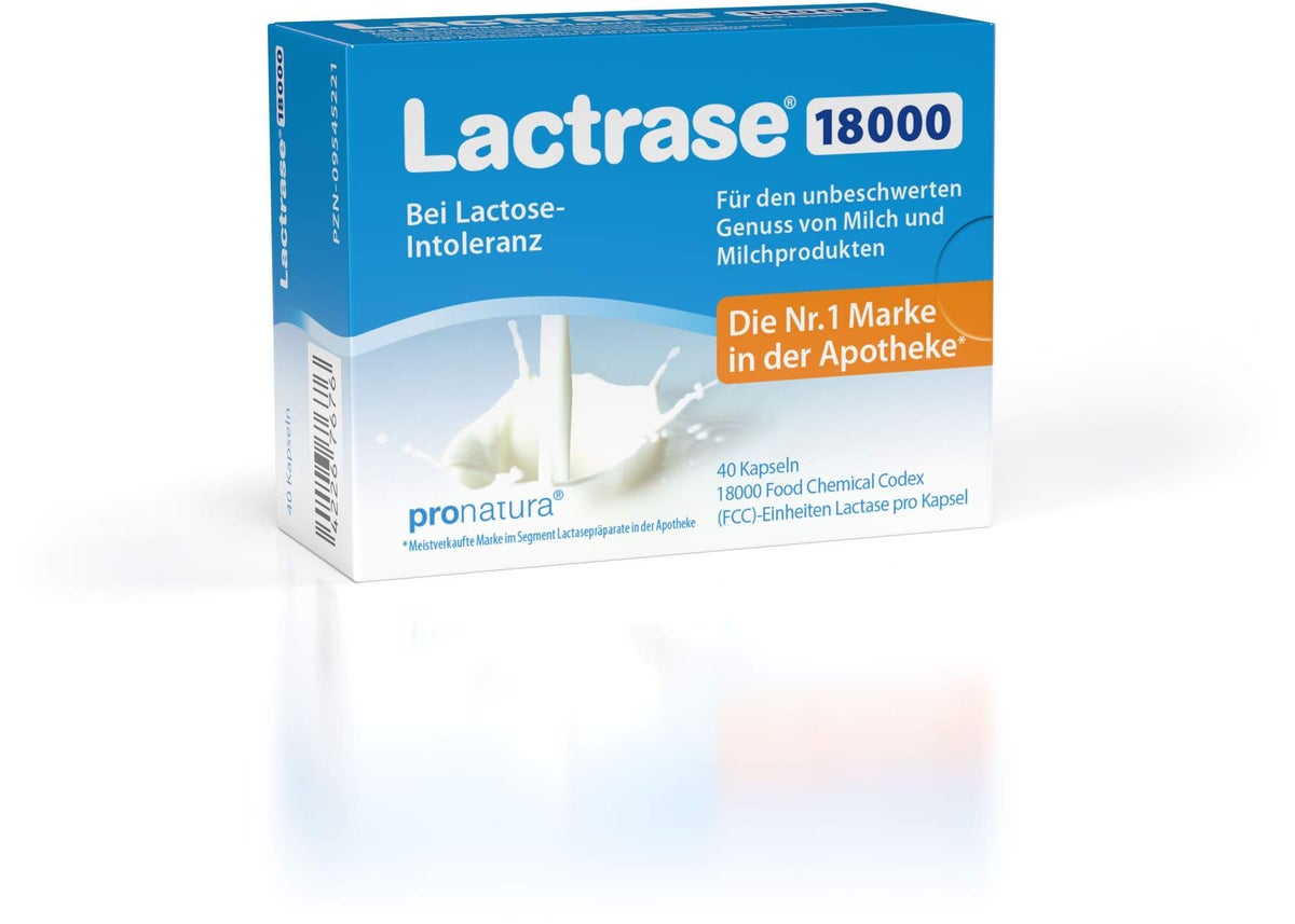 Lactrase 18.000 Fcc 40 Kapseln