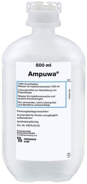 Ampuwa Injektions und Infusionslösung 10x500 ml Lösung