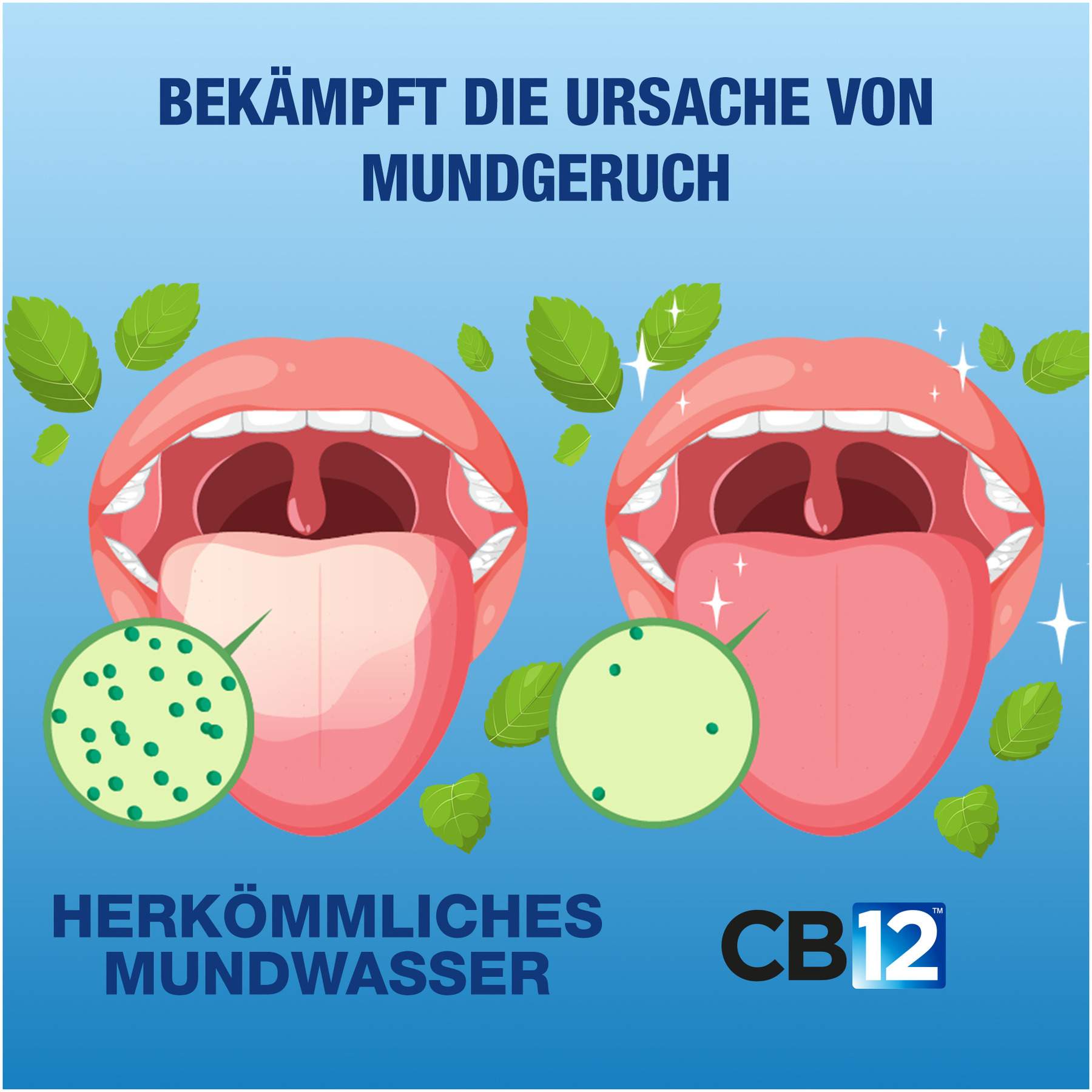 CB12 Mundspülung Zahnfleischschutz 500 ml