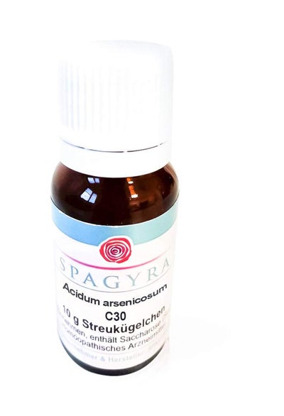 Acidum Arsenicosum C 30 Globuli