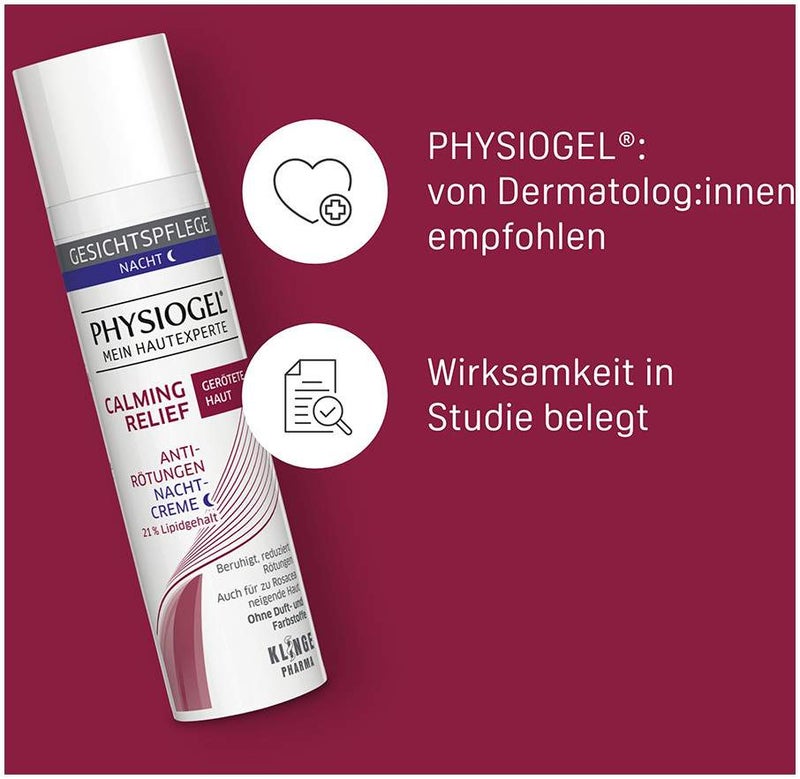 Physiogel Calming Relief Anti-Rötungen Nachtcreme 40 ml