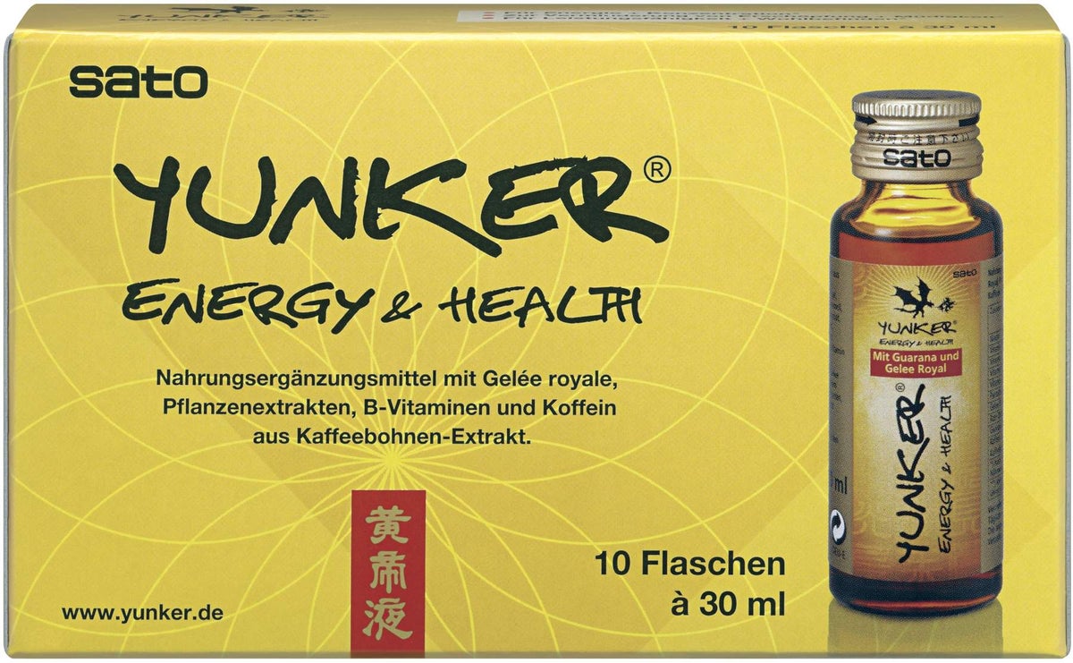 Yunker Energy und Health Tonikum 10 X 30 ml