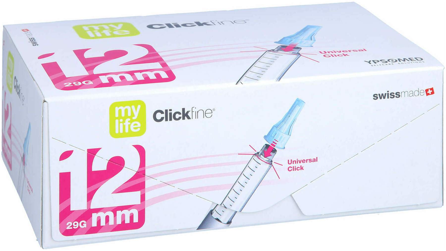 Clickfine Universal 12 Kanülen 0,33x12 mm