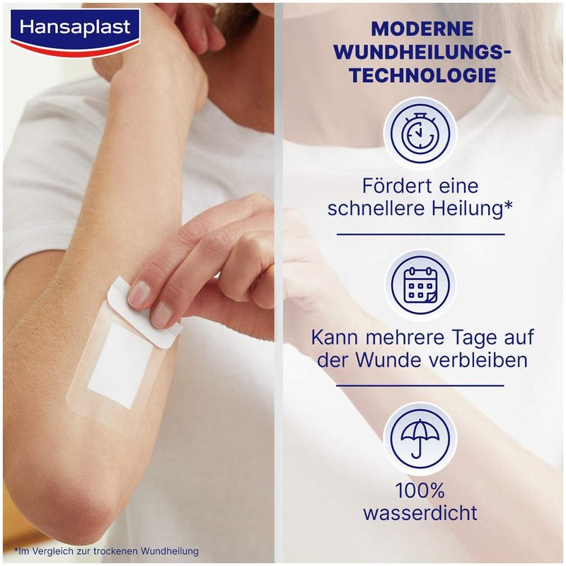 Hansaplast Aqua Protect Pflaster schnelle Heilung 8 Stück