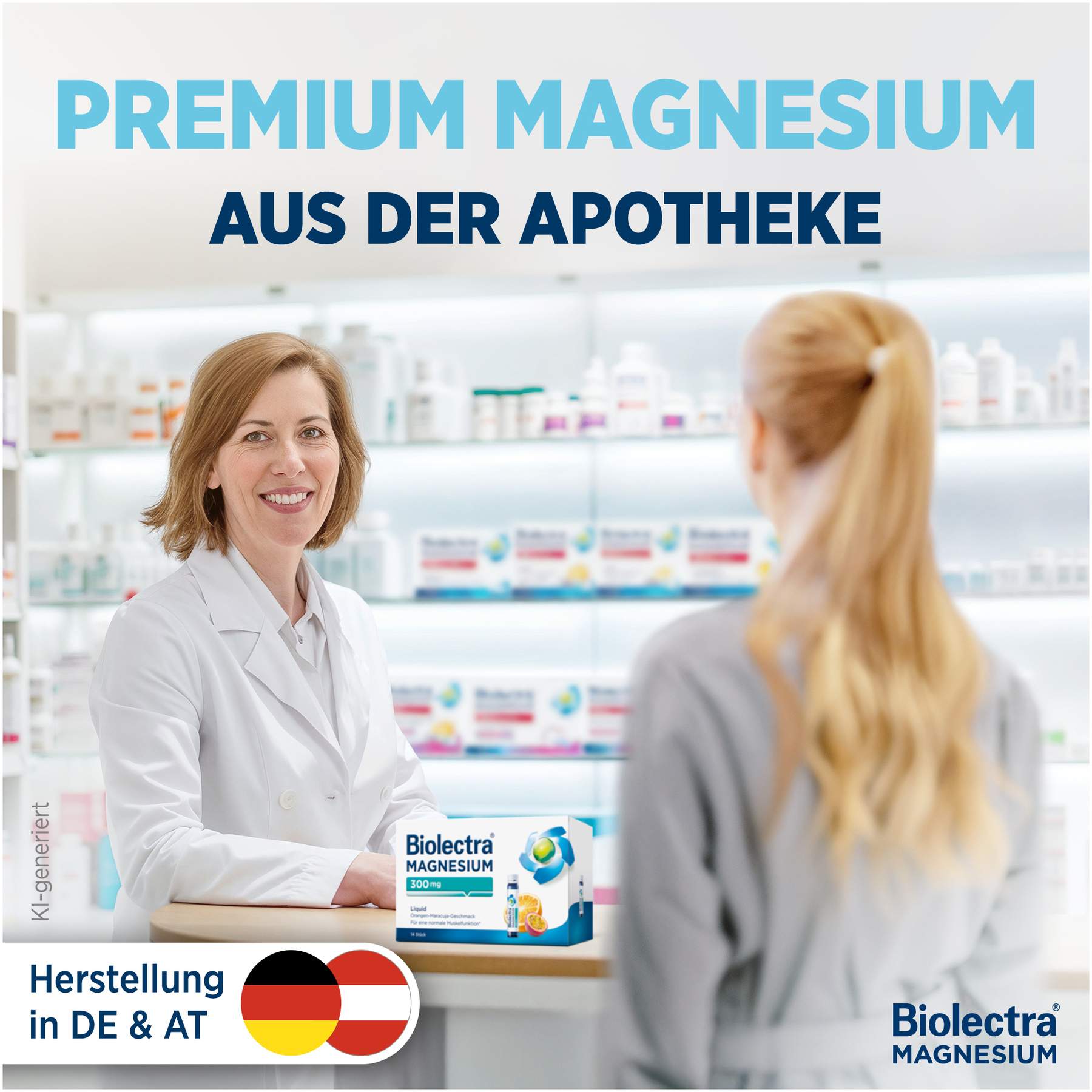 Biolectra Magnesium 300 mg Liquid 28 Trinkfläschchen