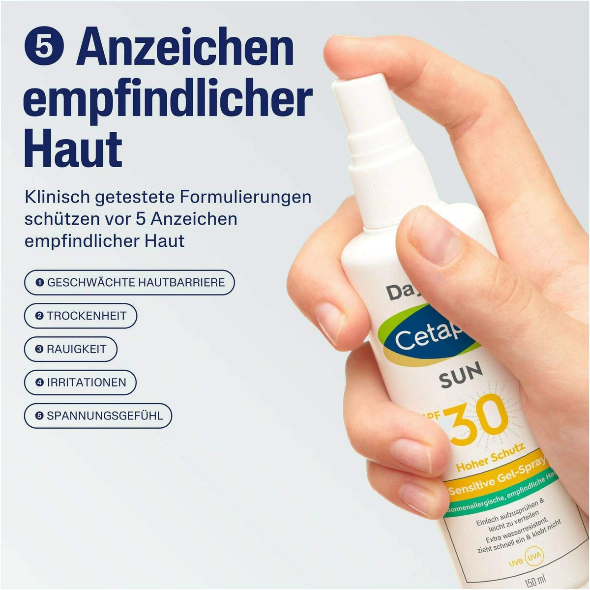 Cetaphil Sun Daylong sensitive SPF 30 Gel Spray 150 ml