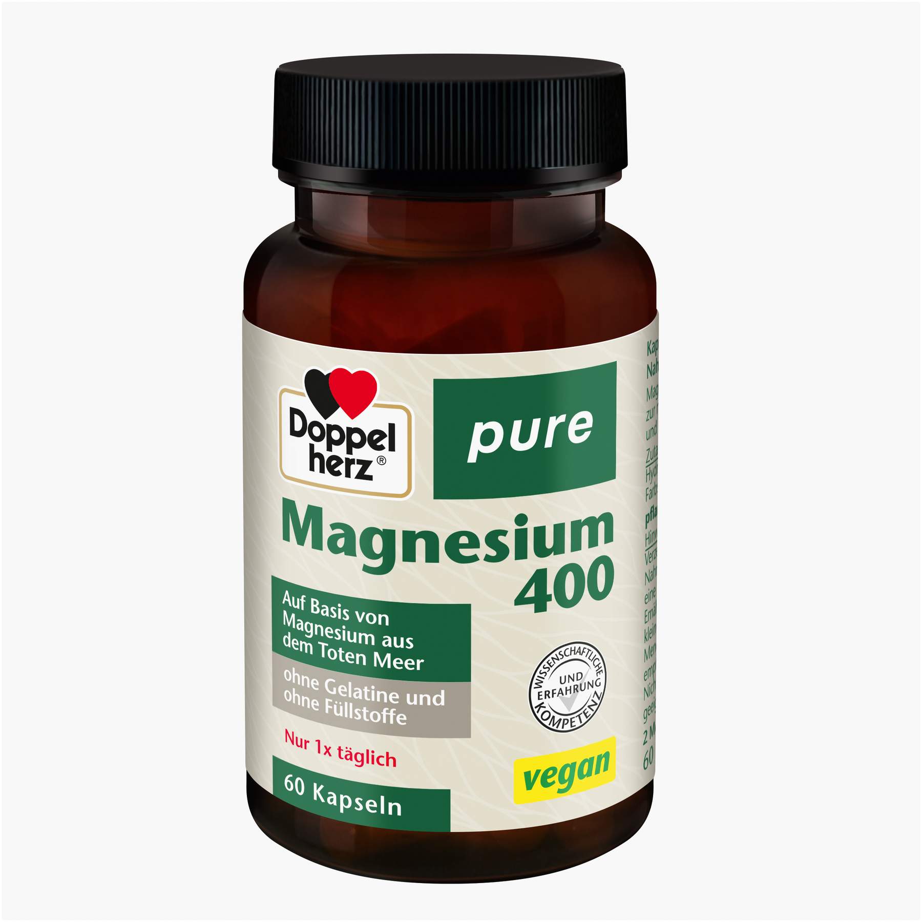 Doppelherz Pure Magnesium 400 60 Kapseln