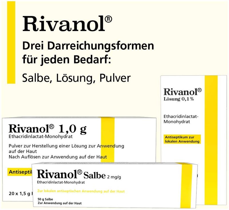 Rivanol Lösung 0,1% 100 ml