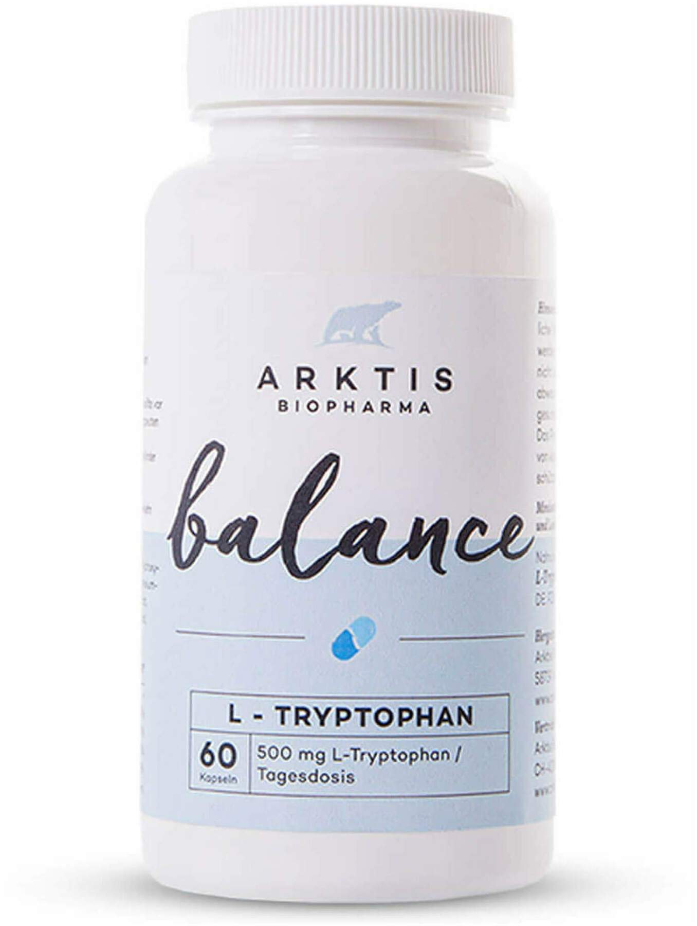 Arktis L-Tryptophan Balance 60 Kapseln