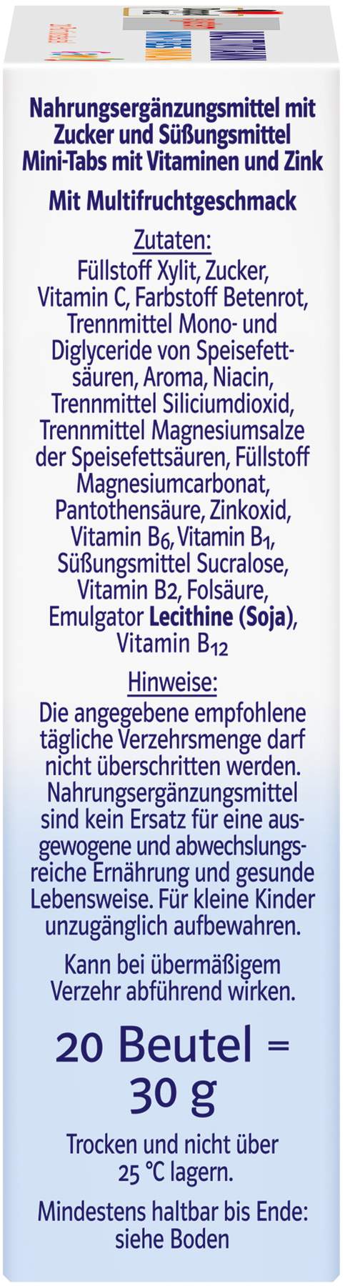 Doppelherz system Multivitamin Mini-Tabs Family 20 Beutel