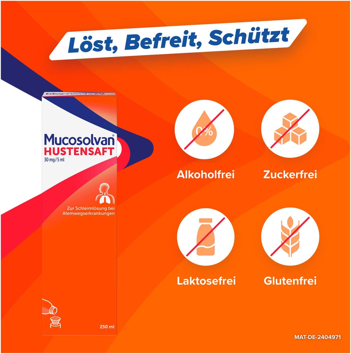 Mucosolvan Saft 30 mg pro 5 ml 250 ml Saft