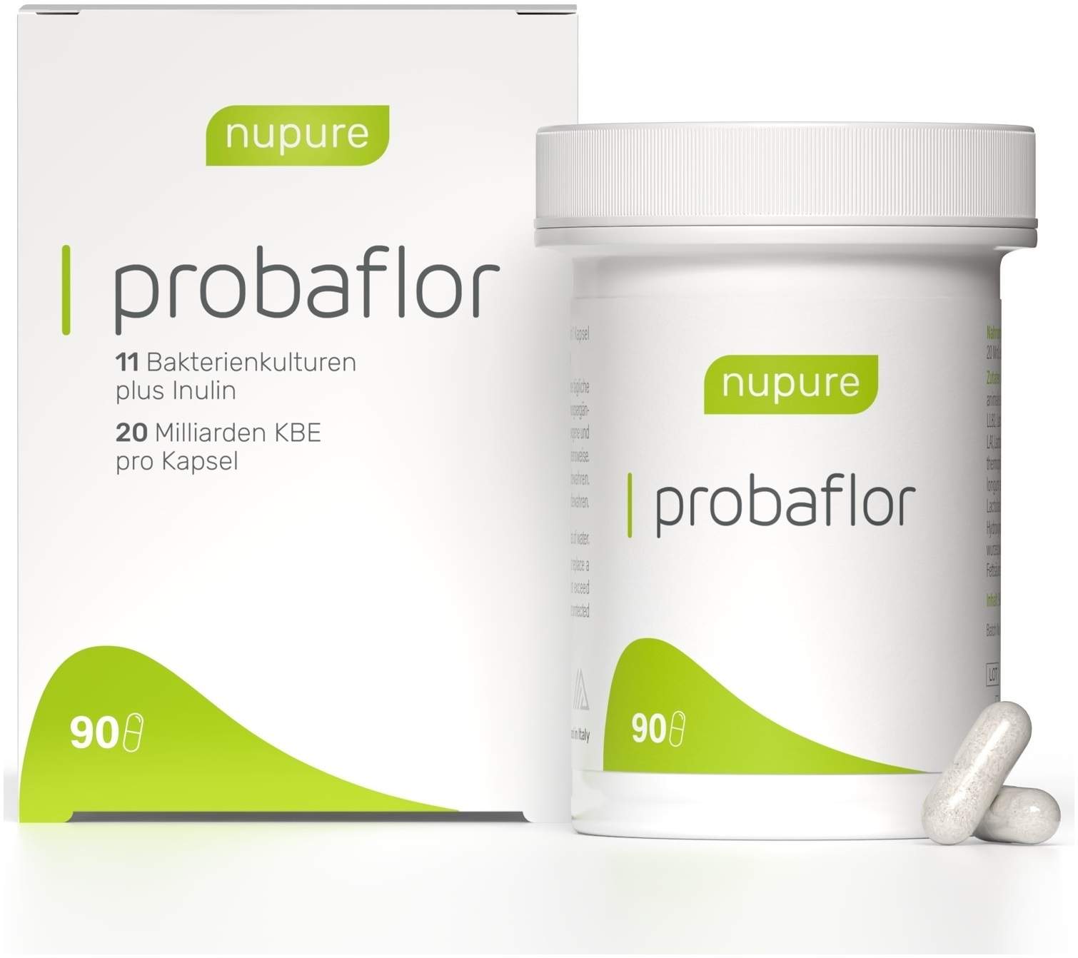 nupure probaflor Probiotika zur Darmsanierung 90 Kapseln