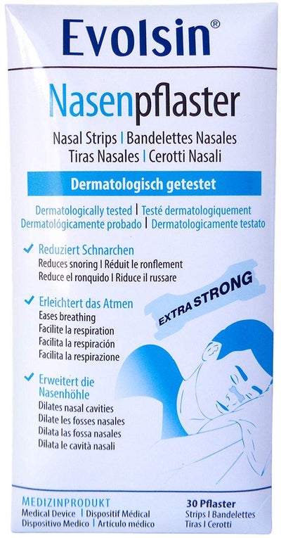 Evolsin Nasenpflaster Extra Stark Transparent