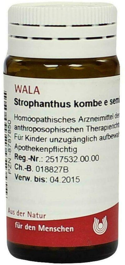 Wala Strophanthus Kombe E Sermine D6 20 G Globuli