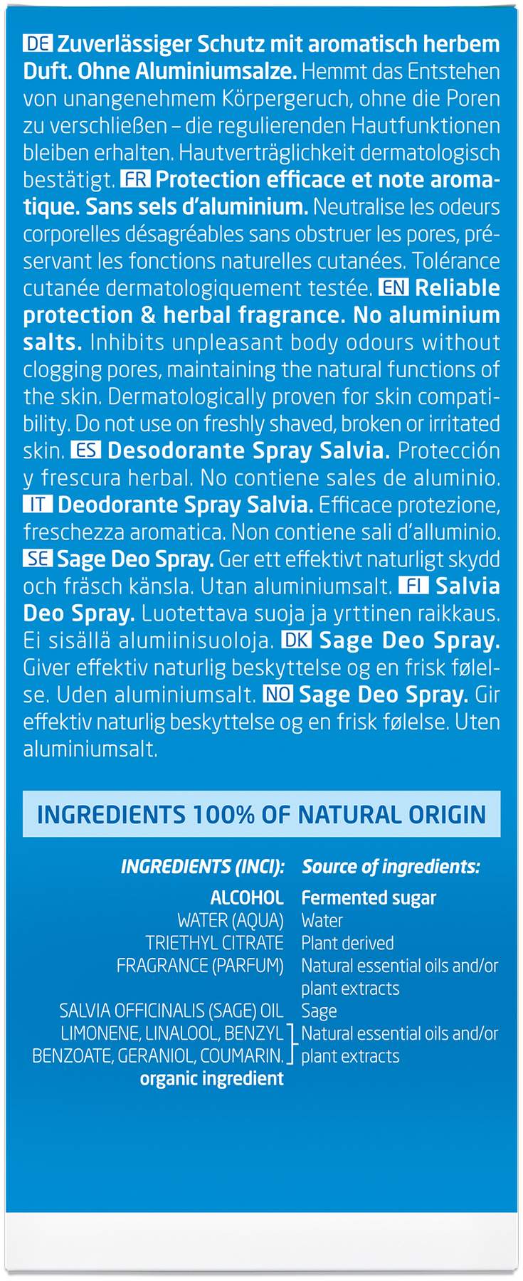 Weleda Herbal Fresh Deo Spray 100 ml