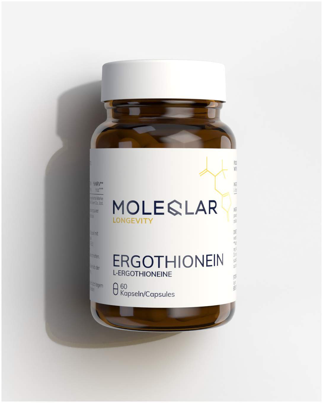 MoleQlar L-Ergothionein 60 Kapseln