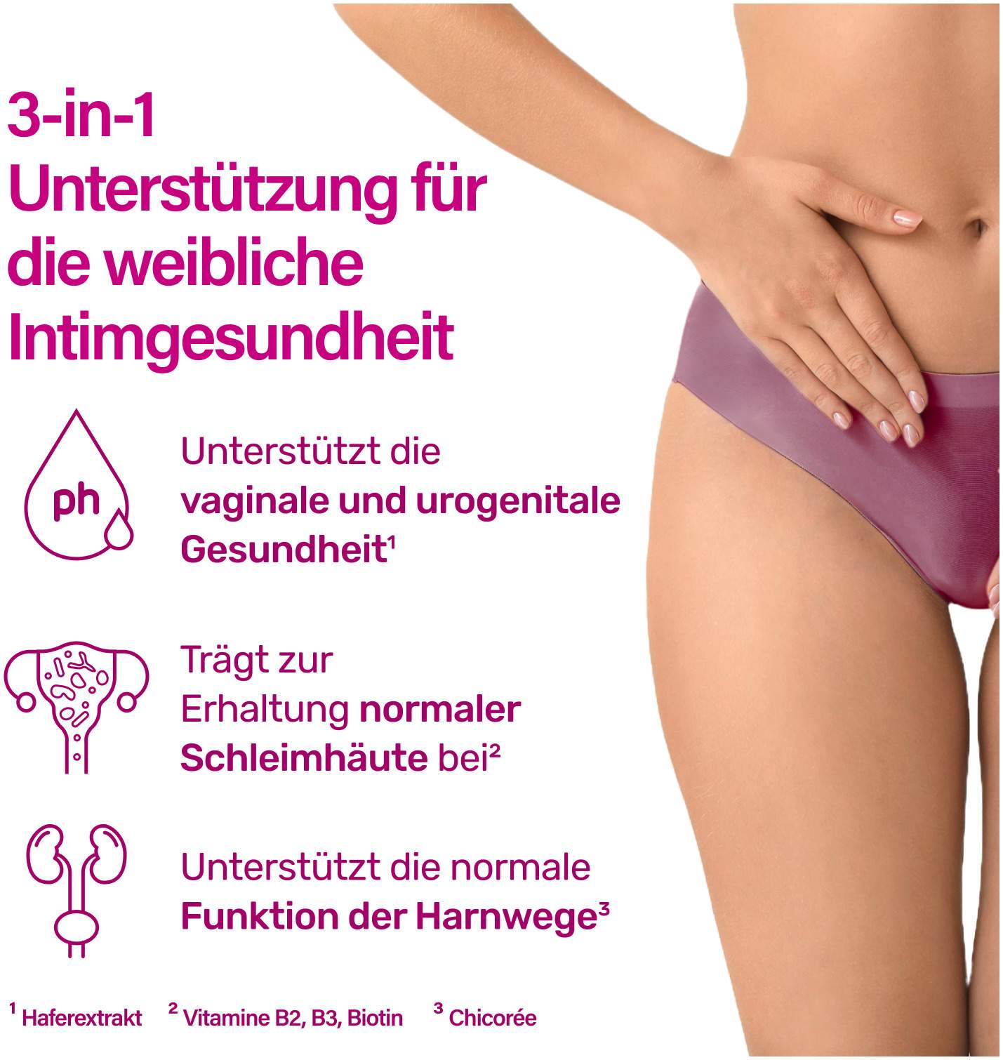 Lacto Intim Forte N45 + Biotin + Vitamin B2 & B3 30 Kapseln