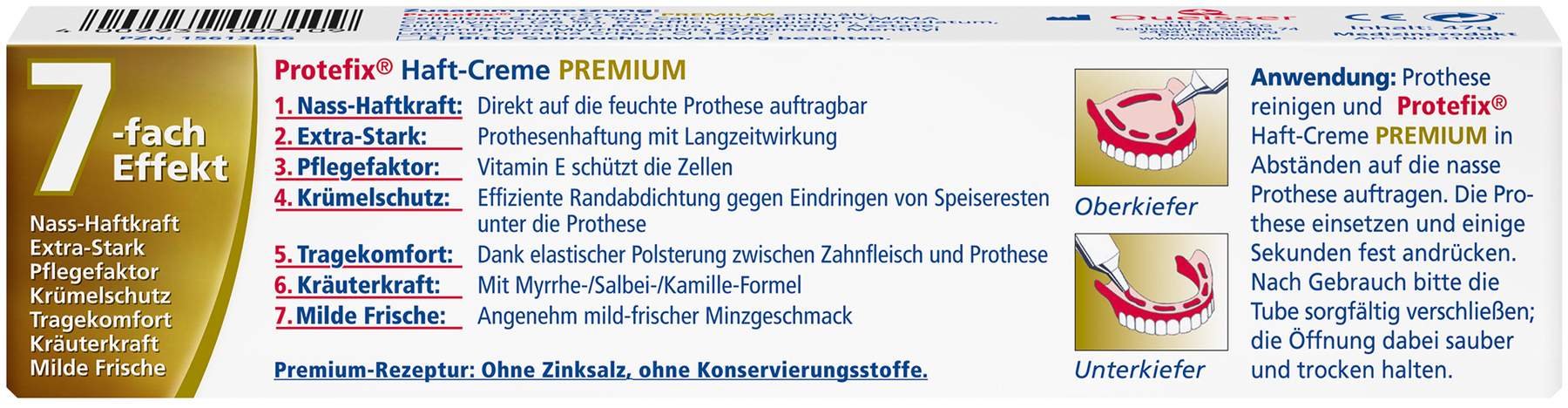 Protefix Haft-Creme PREMIUM 47 g