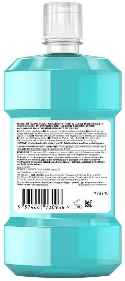 Listerine Total Care Zahnstein - Schutz 500 ml