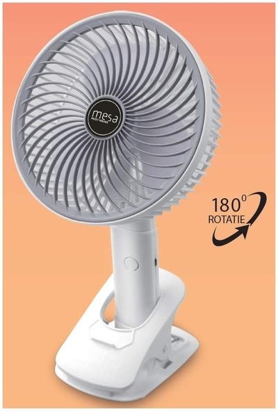 Tischventilator mit Akku zum Klemmen