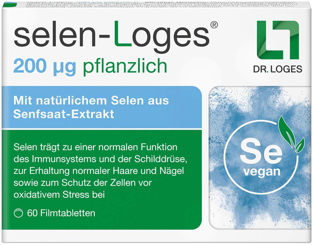 Selen-Loges  200 µg Pflanzlich 60 Filmtabletten