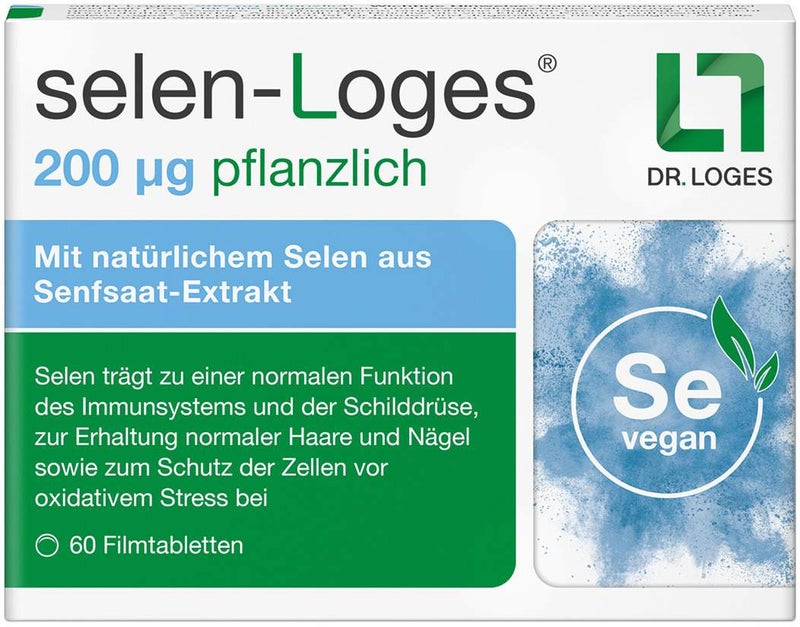 Selen-Loges  200 µg Pflanzlich 60 Filmtabletten