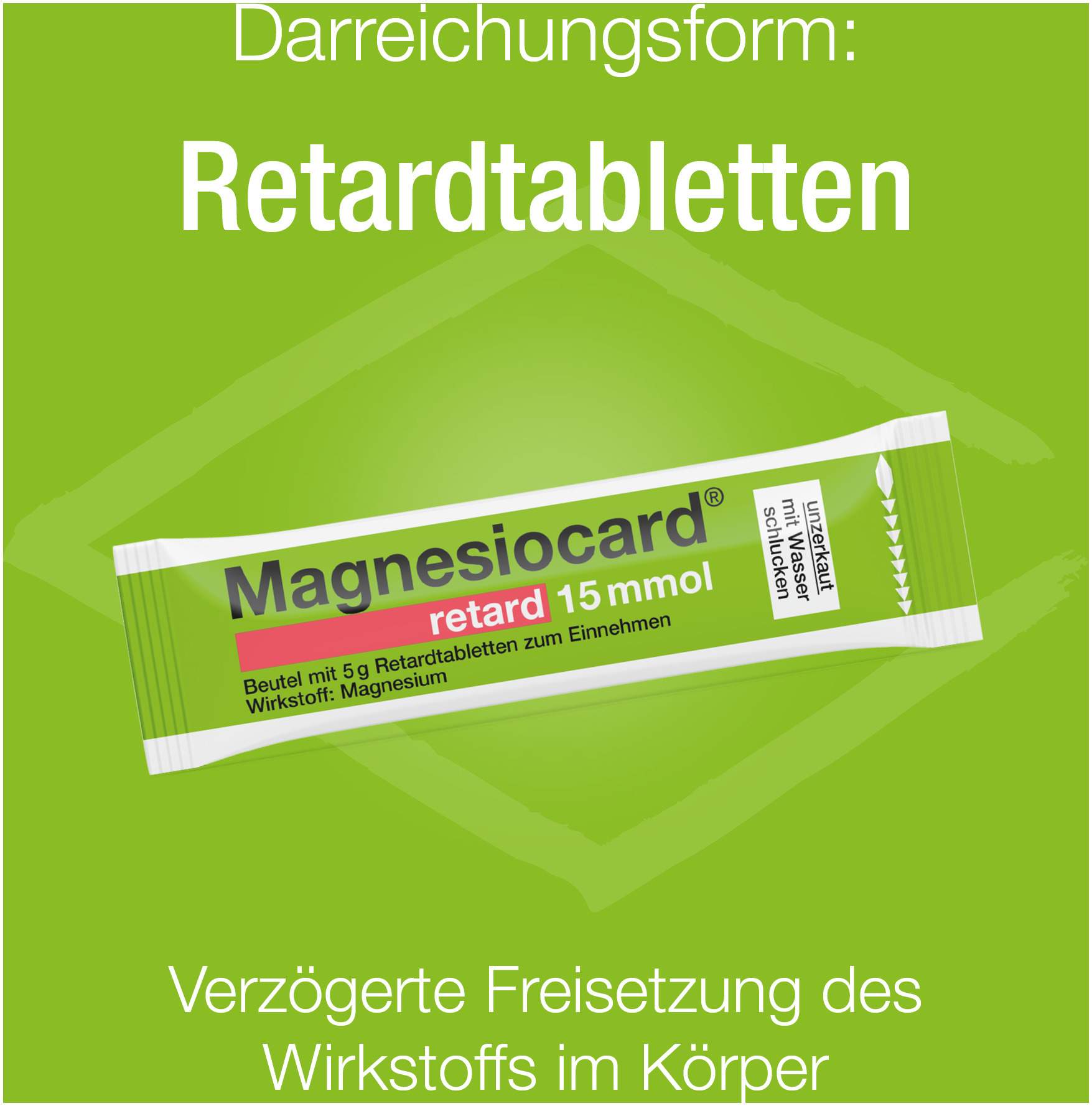 Magnesiocard Retard 15 Mmol Beutel Mit Retardierten...