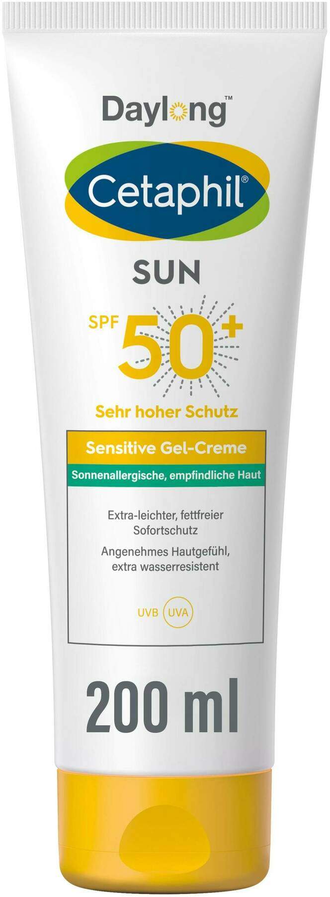 Cetaphil Sun Daylong SPF 50+ sensitives Gel 200 ml