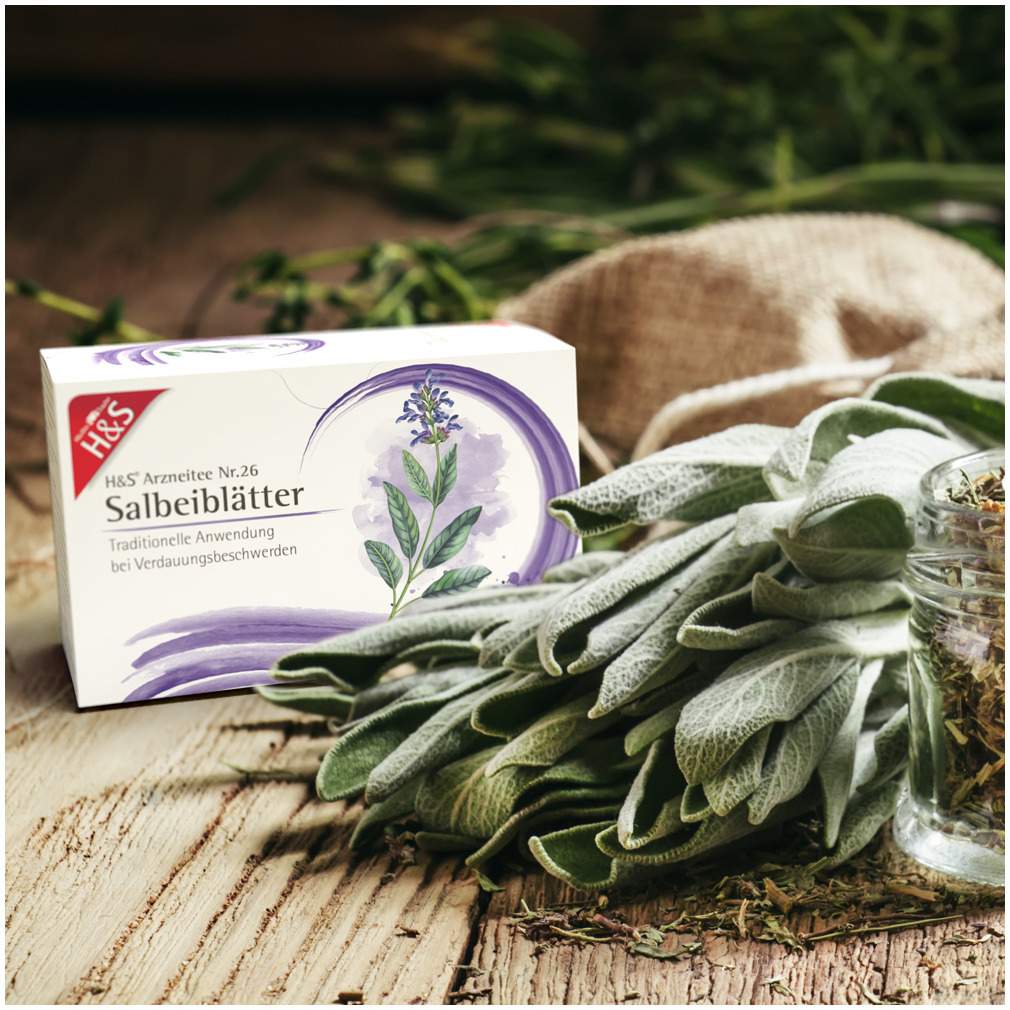 H&S Salbeiblätter Tee 20 Filterbeutel