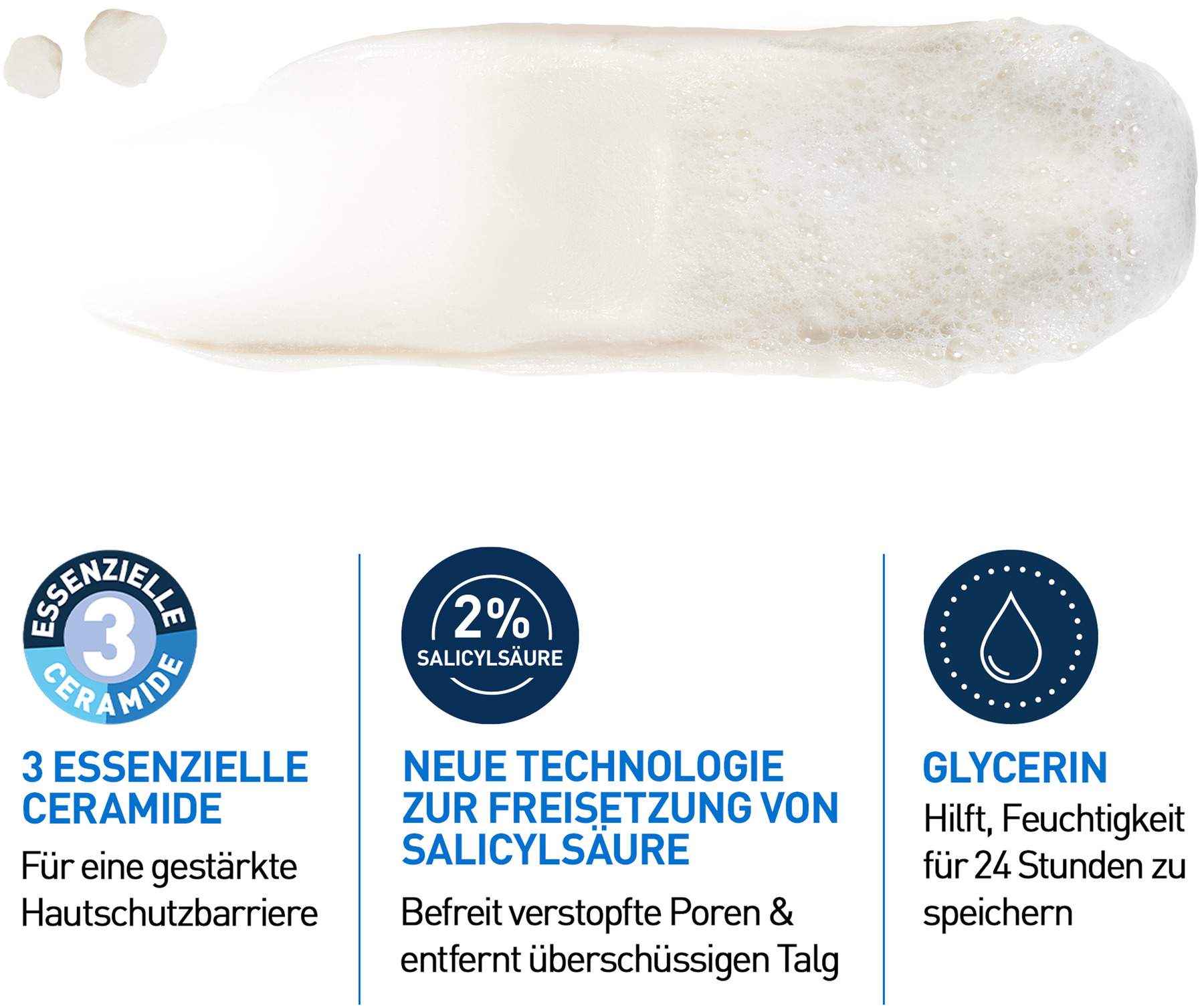 Cerave Tonerde-zu-Schaum Reinigung 118 ml Paste