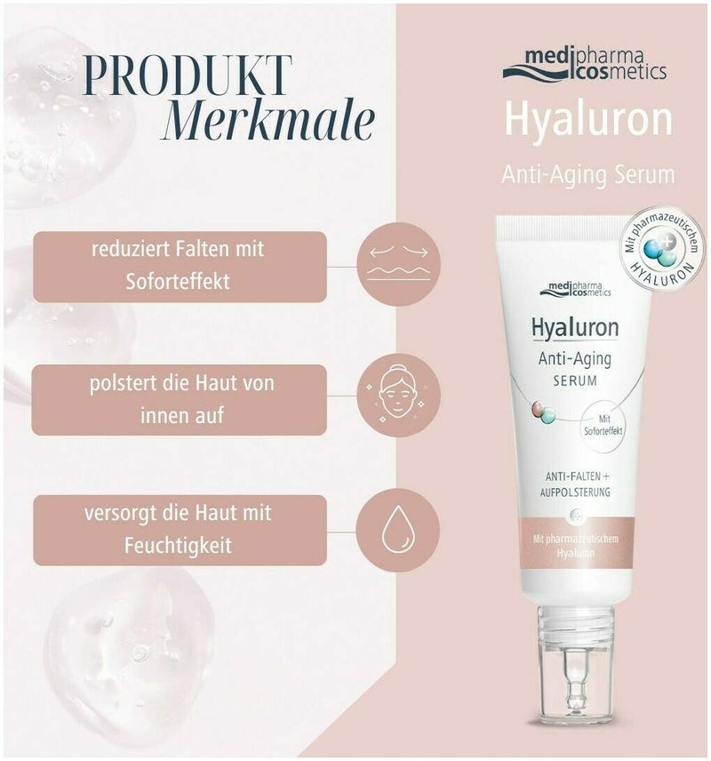 medipharma cosmetics Hyaluron Anti-Aging Serum 30 ml