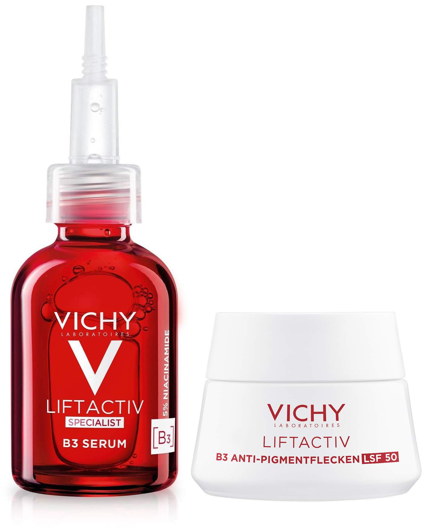Vichy Liftactiv Specialist B3 Serum 30 ml + gratis B3 Anti Pigmentflecken LSF50 15 ml