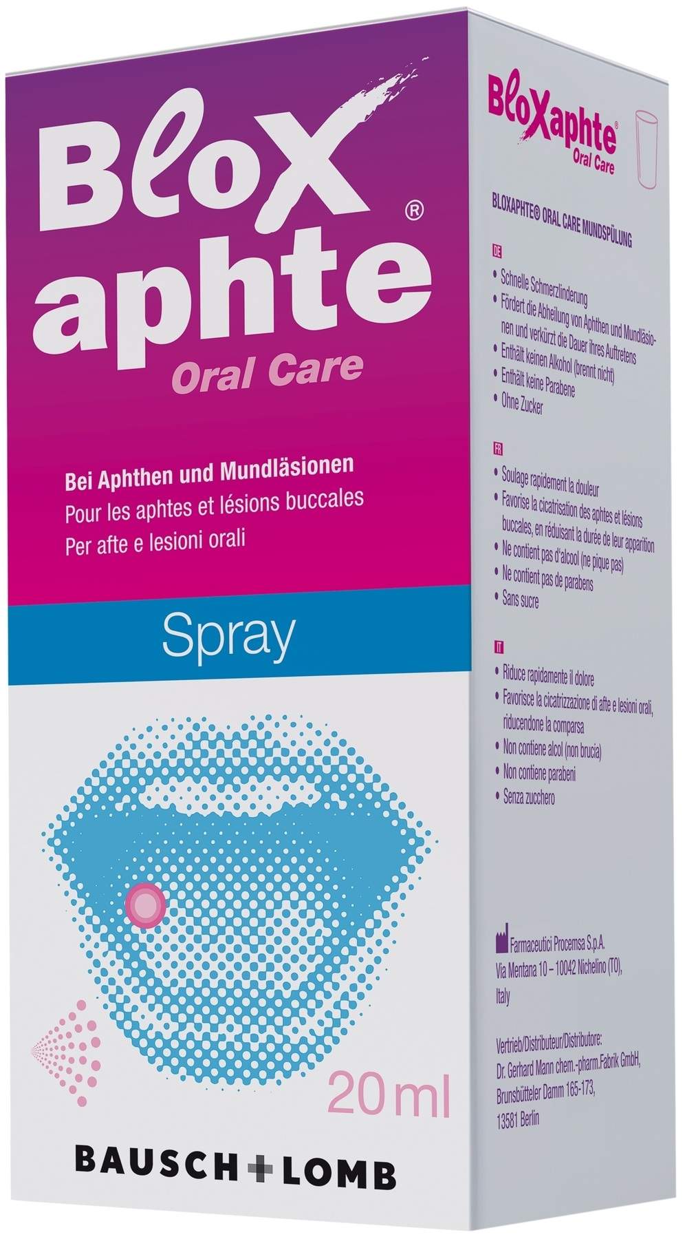 Bloxaphte Oral Care Spray 20 ml