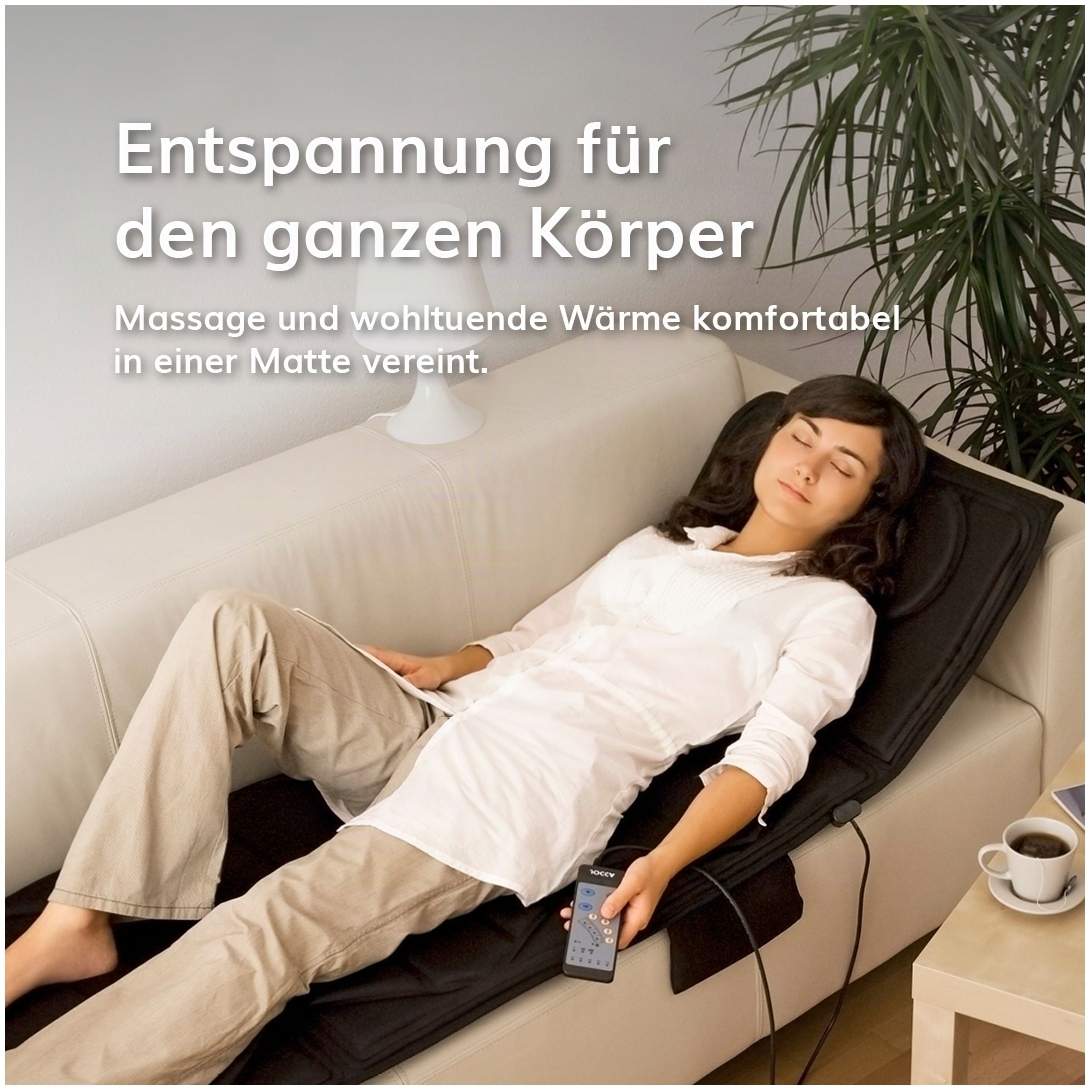 2in1 Massage- und Wärmematte  DeLuxe  Jocca