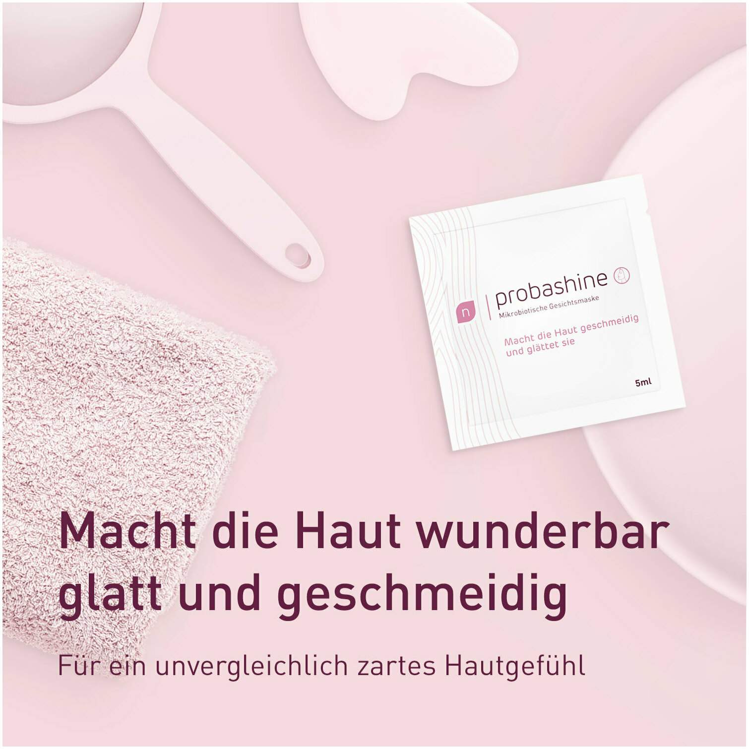 Nupure Probashine Mikrobiotische Gesichtsmasken 4 Stück