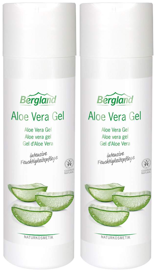 Bergland Aloe Vera Gel Set 2 x 200 ml
