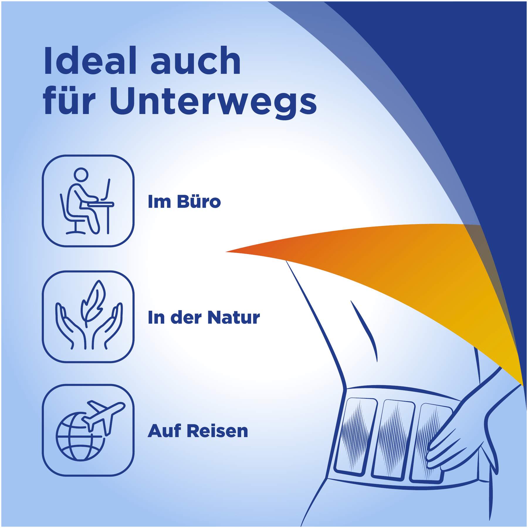 Figo Wärmegürtel 8 H Selbstklebend 1 Stück