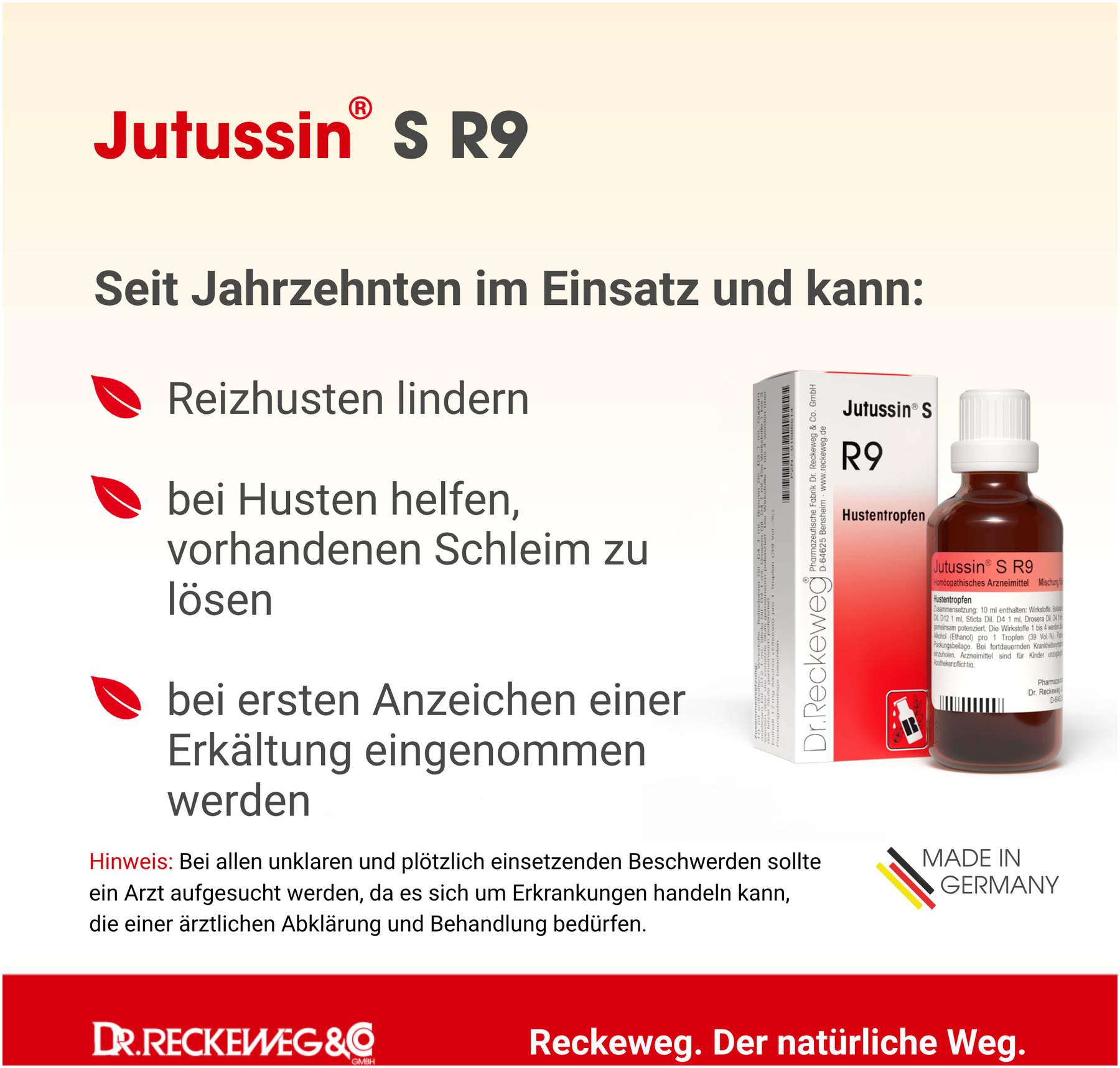 Jutussin S R9 22 ml Tropfen zum Einnehmen