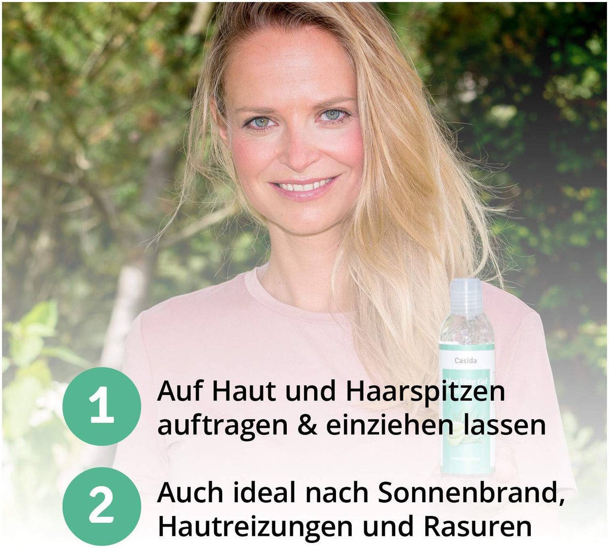 Aloe Vera Gel Haut & Haare 200 ml